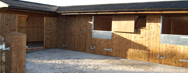 Wooden stables Wooden stables