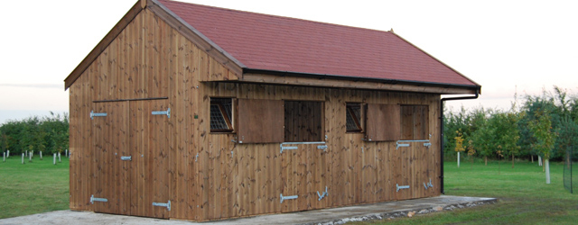 Timber stables Timber stables